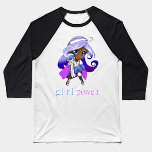 girl power dark elf paladin Baseball T-Shirt